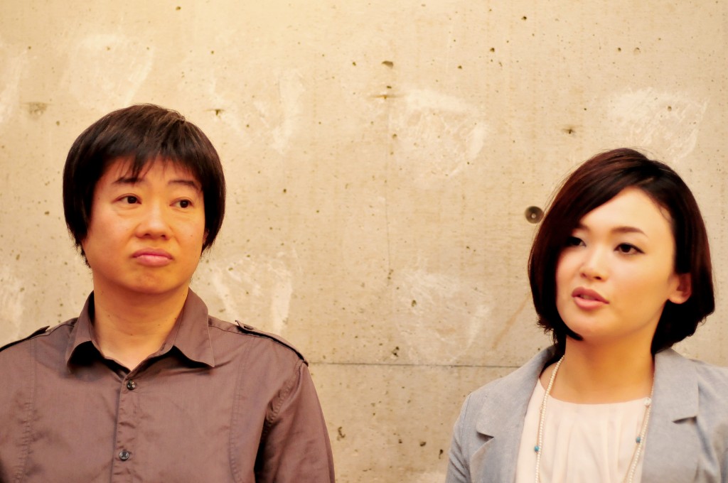 はんだづけカフェ若山雅弘さん(左)、小室真紀さん はんだづけカフェ若山雅弘さん(左)、小室真紀さん